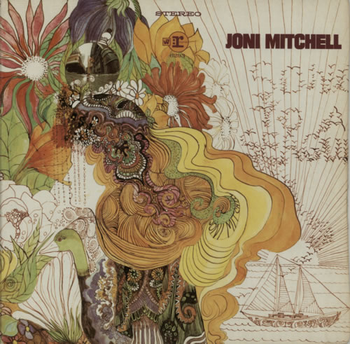 Joni Mitchell Song To A Seagull - 3rd vinyl LP album (LP record) US JNILPSO588093