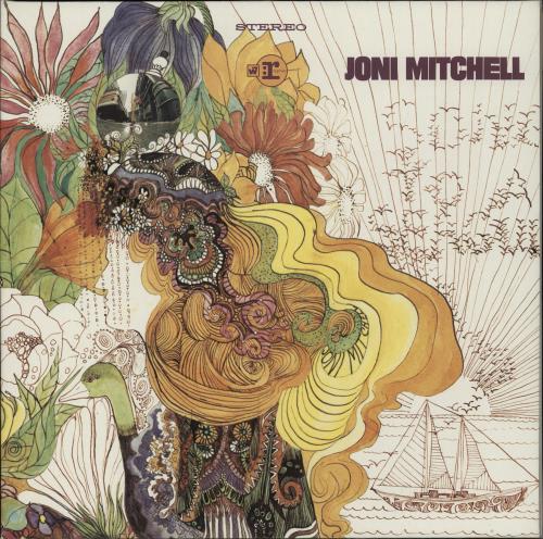 Joni Mitchell Song To A Seagull - Gatefold p/s vinyl LP album (LP record) German JNILPSO765028