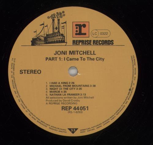 Joni Mitchell Song To A Seagull - Gatefold p/s vinyl LP album (LP record) German JNILPSO765028