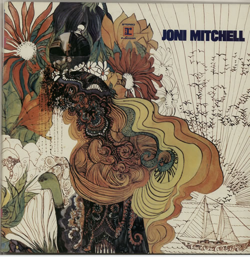 Joni Mitchell Song To A Seagull vinyl LP album (LP record) Japanese JNILPSO637589