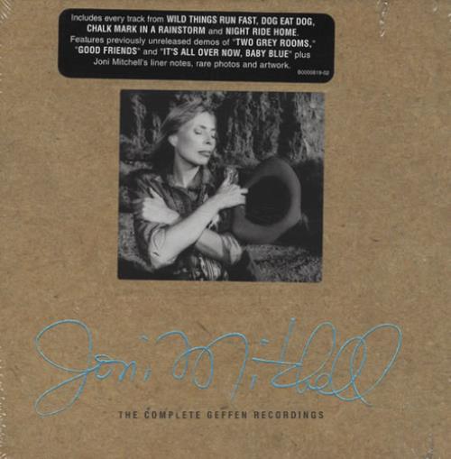 Joni Mitchell The Complete Geffen Recordings - Sealed 4-CD album set US JNI4CTH259355