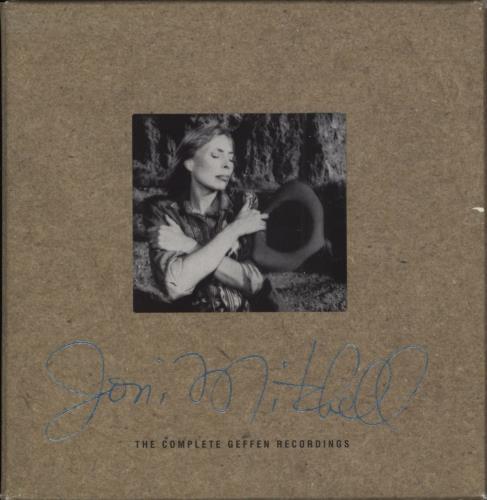 Joni Mitchell The Complete Geffen Recordings 4-CD album set US JNI4CTH791096