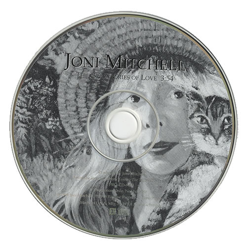 Joni Mitchell The Crazy Cries Of Love CD single (CD5 / 5") US JNIC5TH126624