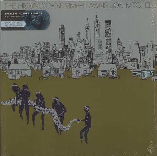 Joni Mitchell The Hissing Of Summer Lawns - 180 Gram Vinyl - Shrink vinyl LP album (LP record) German JNILPTH879175