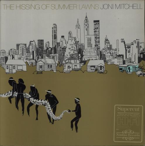 Joni Mitchell The Hissing Of Summer Lawns - Nimbus Supercut - EX vinyl LP album (LP record) UK JNILPTH861457