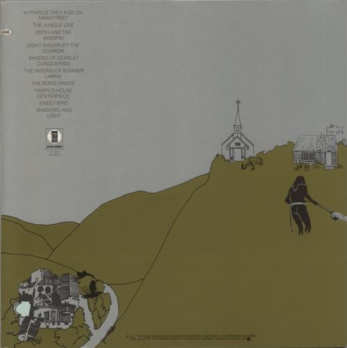 Joni Mitchell The Hissing Of Summer Lawns vinyl LP album (LP record) US JNILPTH443433