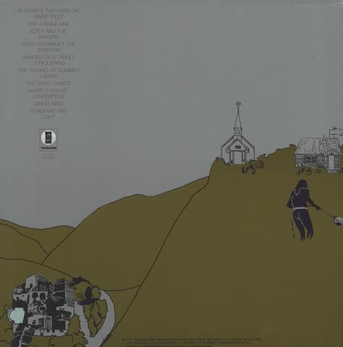 Joni Mitchell The Hissing Of Summer Lawns vinyl LP album (LP record) German JNILPTH751008