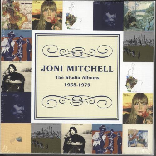 Joni Mitchell The Studio Albums 1968-1979 - Sealed CD Album Box Set UK JNIDXTH590652