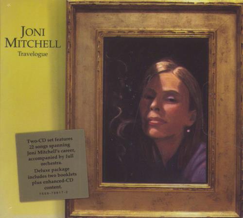 Joni Mitchell Travelogue - Sealed & Stickered 2 CD album set (Double CD) US JNI2CTR827895