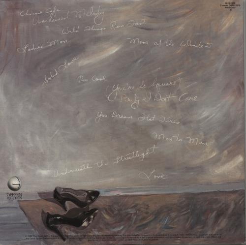 Joni Mitchell Wild Things Run Fast vinyl LP album (LP record) Australian JNILPWI671112