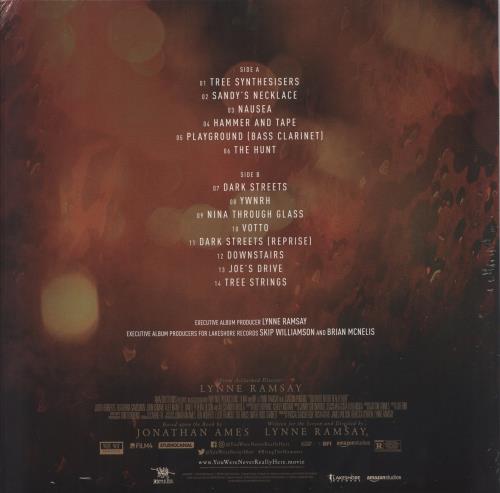 Jonny Greenwood You Were Never Really Here [Original Motion Picture Soundtrack] - Sealed - Amber Marble Vinyl vinyl LP album (LP record) UK JORLPYO836399