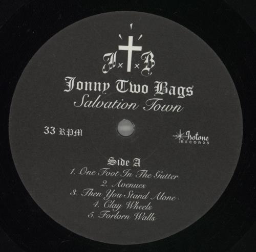 Jonny Two Bags Salvation Town - 180g Vinyl vinyl LP album (LP record) US 94NLPSA873294