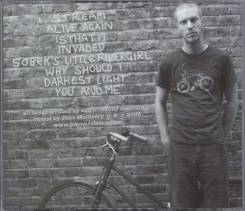 Jono McCleery Darkest Light CD album (CDLP) UK 4R3CDDA784665