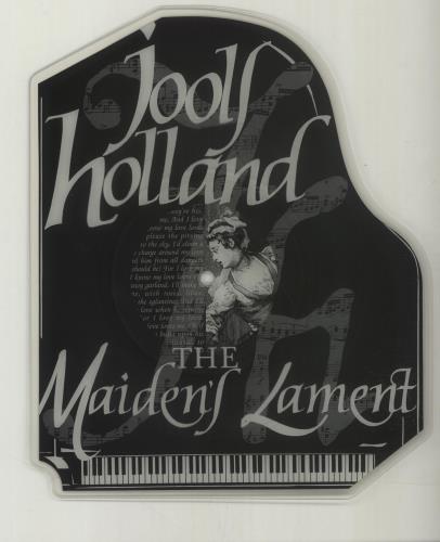 Jools Holland The Maiden's Lament shaped picture disc (picture disc vinyl record) UK JOOSHTH99932