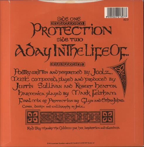 Joolz Protection 7" vinyl single (7 inch record / 45) UK JO007PR298517