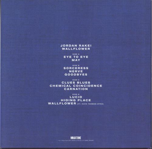 Jordan Rakei Wallflower 2-LP vinyl record set (Double LP Album) UK 4RT2LWA780718