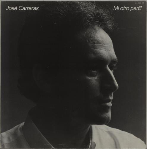 Jos� Carreras Mi Otro Perfil vinyl LP album (LP record) Spanish JOCLPMI687501