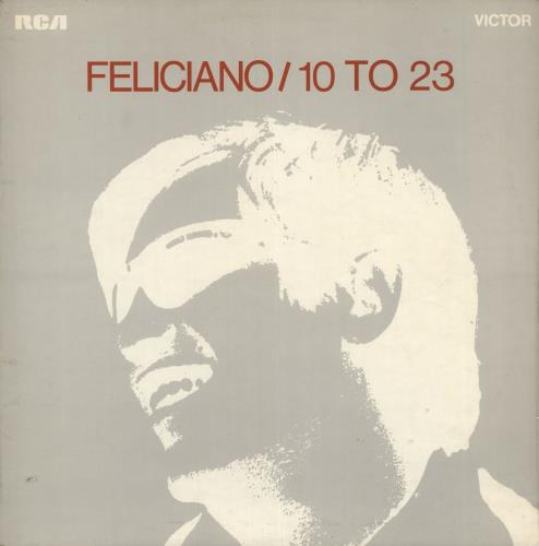 Jos� Feliciano 10 To 23 vinyl LP album (LP record) UK JFELPTO495347