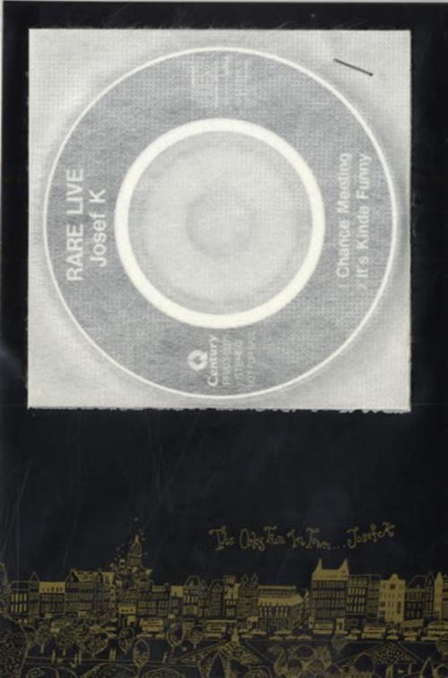 Josef K Rare Live + postcards 3" CD single (CD3) Japanese JOSC3RA556765