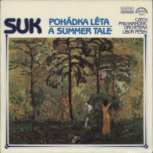 Josef Suk (1874-1935) Pohdka Lta - A Summer Tale vinyl LP album (LP record) Czech Z22LPPO723446