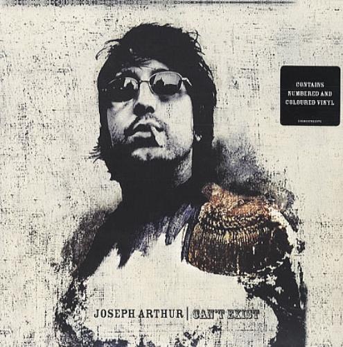 Joseph Arthur Can't Exist - White Vinyl + Sticker 7" vinyl single (7 inch record / 45) UK -JA07CA329461