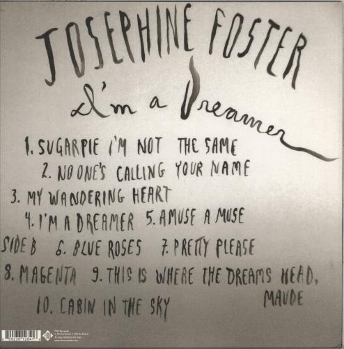 Josephine Foster I'm A Dreamer vinyl LP album (LP record) UK QOXLPIM881806