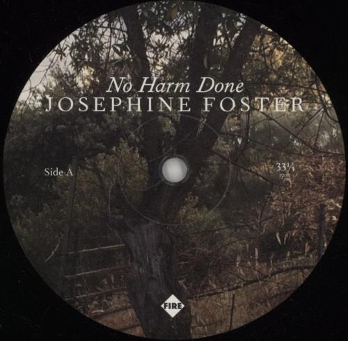 Josephine Foster No Harm Done vinyl LP album (LP record) UK QOXLPNO881805
