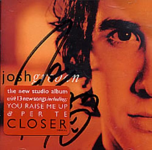 Josh Groban Closer - Autographed CD album (CDLP) US JHGCDCL275115