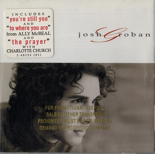 Josh Groban Josh Groban CD album (CDLP) US JHGCDJO477634