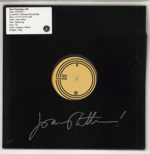 Josh Ritter Gathering 2-LP vinyl record set (Double LP Album) US J232LGA735421