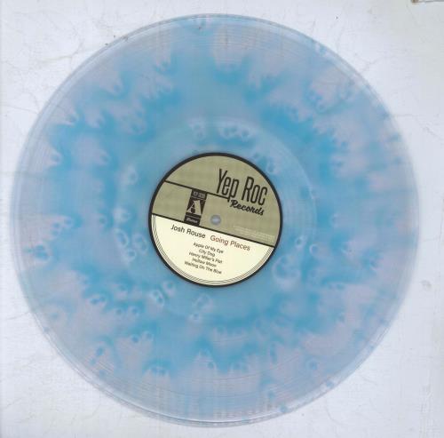 Josh Rouse Going Places - Blue/Clear Splatter vinyl vinyl LP album (LP record) US J/RLPGO823971