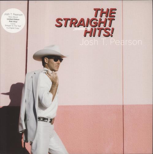 Josh T. Pearson The Straight Hits! - Pink Vinyl vinyl LP album (LP record) UK J5ULPTH871977