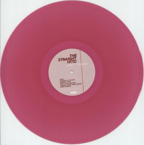 Josh T. Pearson The Straight Hits! - Pink Vinyl vinyl LP album (LP record) UK J5ULPTH871977