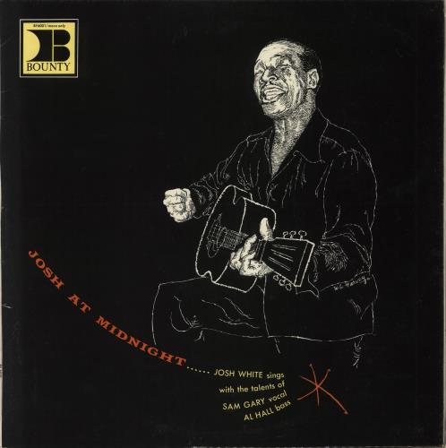 Josh White Josh At Midnight vinyl LP album (LP record) UK J/WLPJO708482