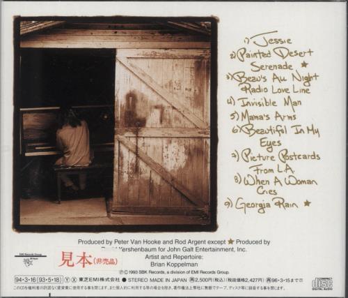 Joshua Kadison Painted Desert Serenade CD album (CDLP) Japanese JKDCDPA876789