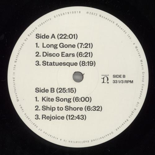 Joshua Redman LongGone vinyl LP album (LP record) UK -P5LPLO881687