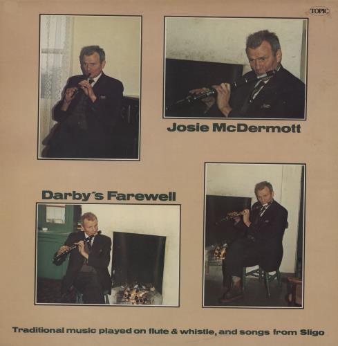 Josie McDermott Darby's Farewell vinyl LP album (LP record) UK 262LPDA762309