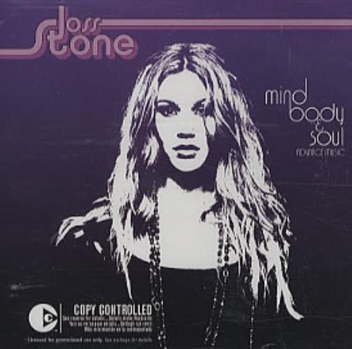 Joss Stone Mind Body & Soul (Advance Music) CD album (CDLP) US JSECDMI309033