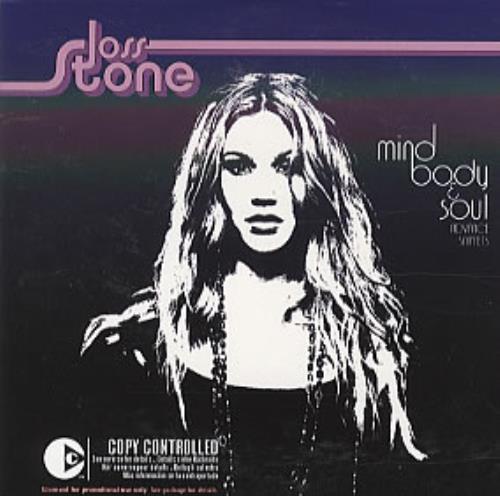 Joss Stone Mind Body & Soul - Advance Snippets CD single (CD5 / 5") UK JSEC5MI328325