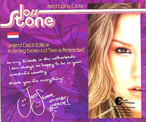 Joss Stone Mind Body & Soul 2 CD album set (Double CD) Dutch JSE2CMI338220