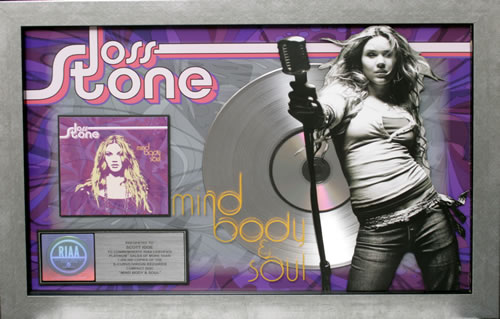 Joss Stone Mind Body & Soul award disc US JSEAWMI549086