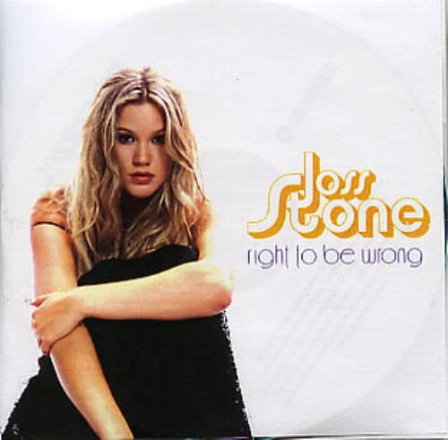 Joss Stone Right To Be Wrong CD single (CD5 / 5") US JSEC5RI312706