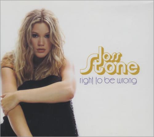 Joss Stone Right To Be Wrong CD single (CD5 / 5") UK JSEC5RI390279