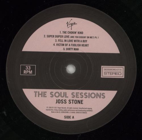 Joss Stone The Soul Sessions vinyl LP album (LP record) UK JSELPTH867795