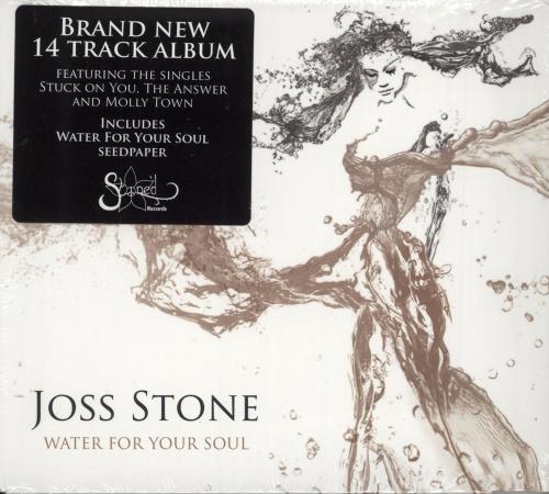 Joss Stone Water For Your Soul - Sealed CD album (CDLP) UK JSECDWA725229