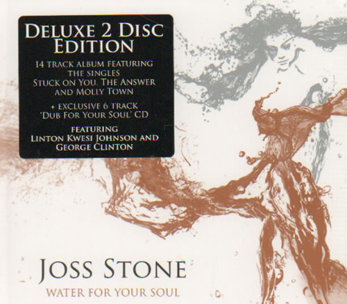 Joss Stone Water For Your Soul: Deluxe Edition - Sealed 2 CD album set (Double CD) UK JSE2CWA642108