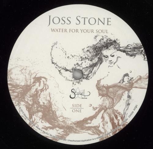 Joss Stone Water For Your Soul 2-LP vinyl record set (Double LP Album) UK JSE2LWA883791