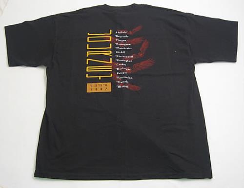 Journey 2007 Tour - Size Extra Large t-shirt UK JOUTSTO404004