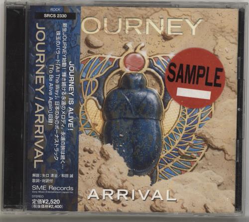 Journey Arrival CD album (CDLP) Japanese JOUCDAR179036