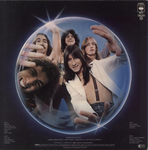 Journey Captured 2-LP vinyl record set (Double LP Album) UK JOU2LCA547587